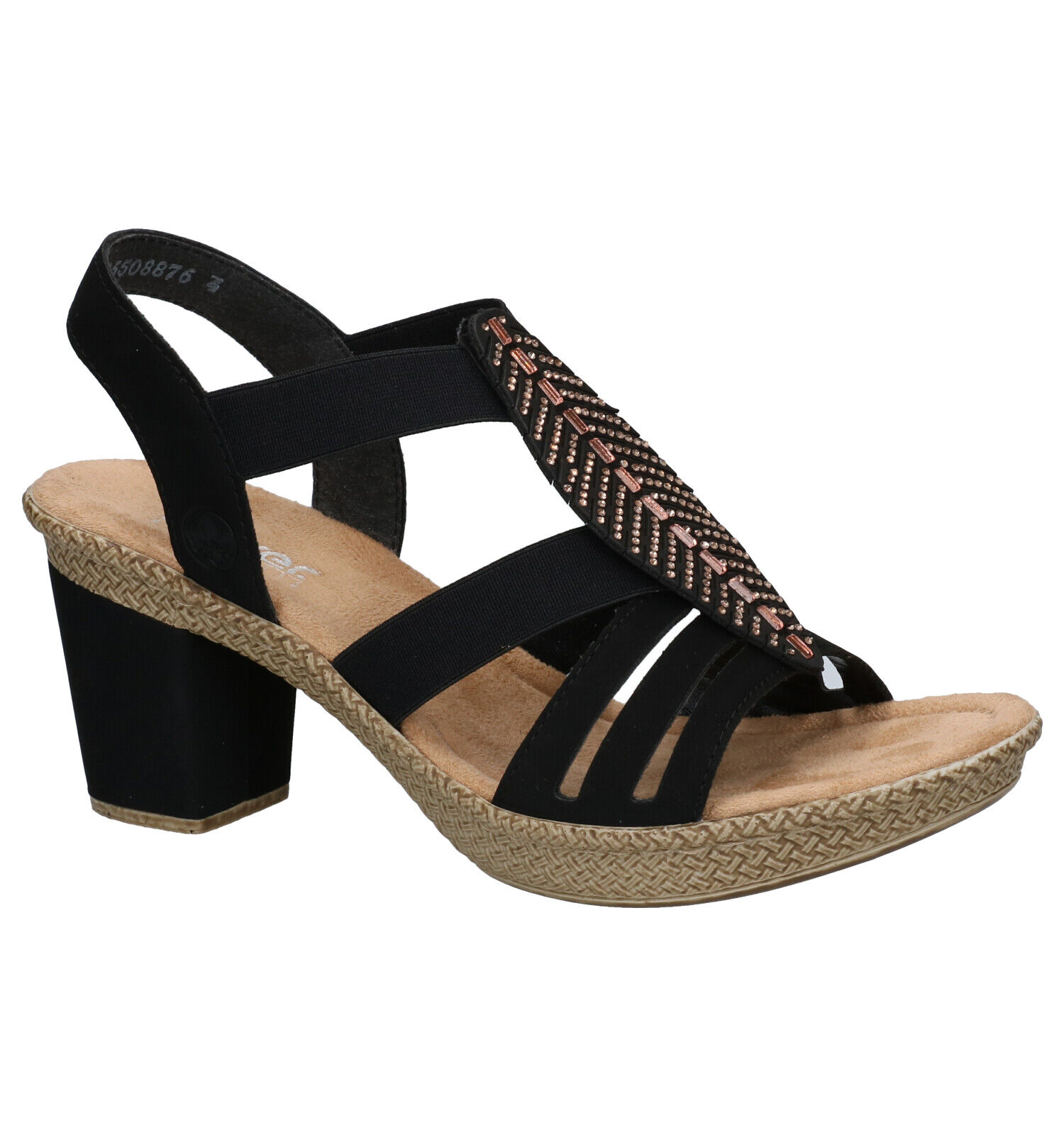Rieker Zwarte Sandalen | TORFS.BE | Gratis verzend en retour