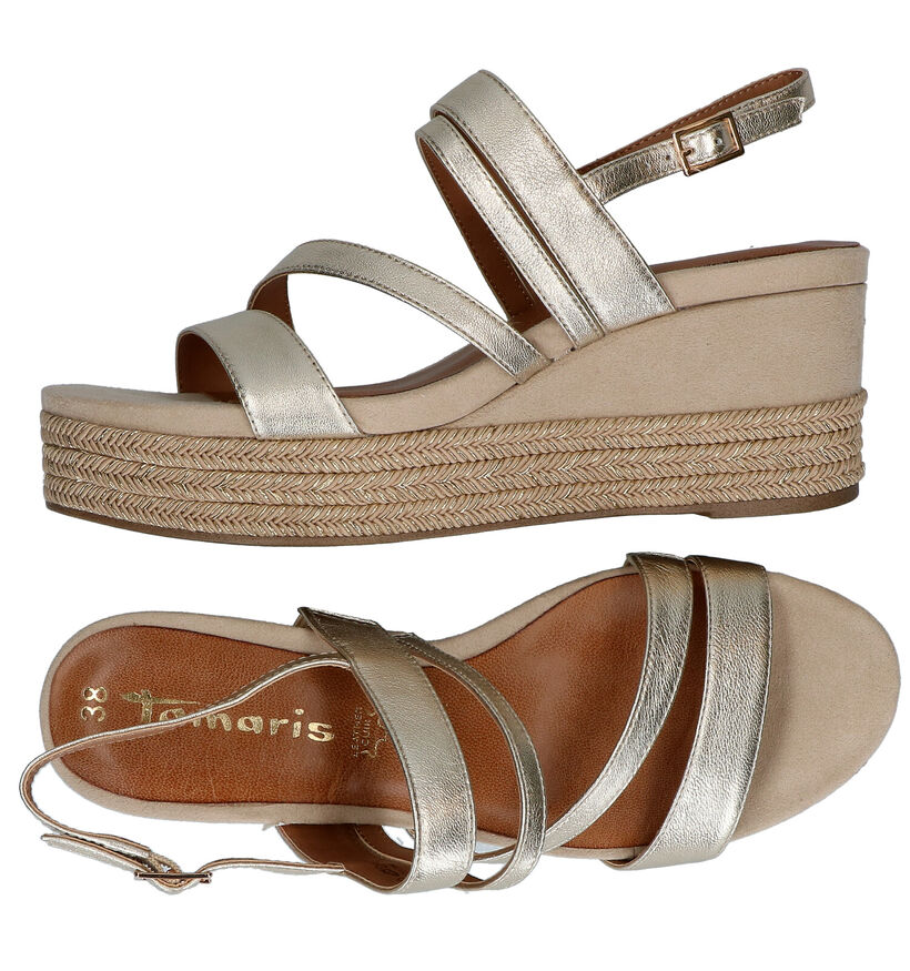 Tamaris Touch it Gouden Sandalen voor dames (292220)