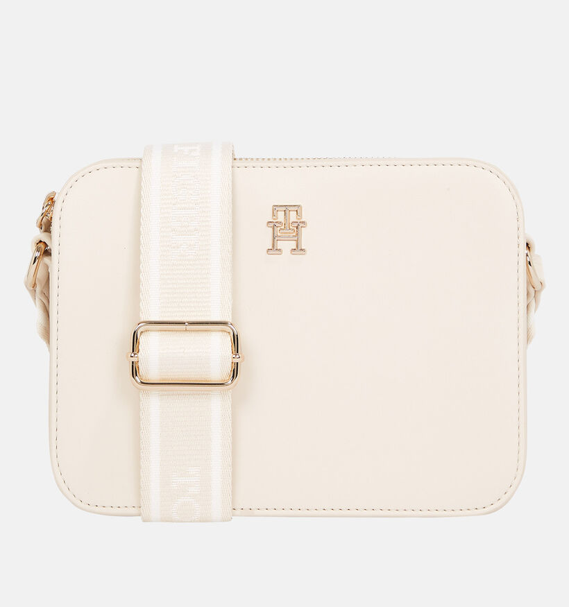 Tommy Hilfiger Logotape Camera Bag Beige Crossbodytas voor dames (352871)