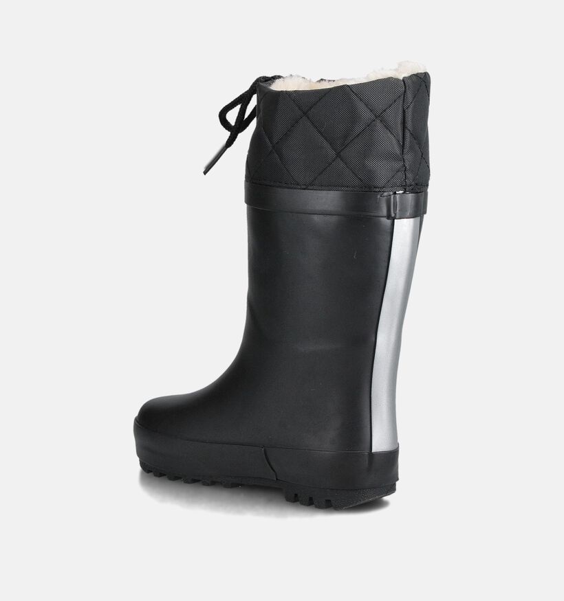 Xplor Rainboot Zwarte Gevoerde Regenlaarzen voor jongens, meisjes (360161) - geschikt voor steunzolen