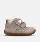 Geox Macchia Baskets montantes en Beige pour filles, gar&ccedil;ons (376242) - pour semelles orthop&eacute;diques