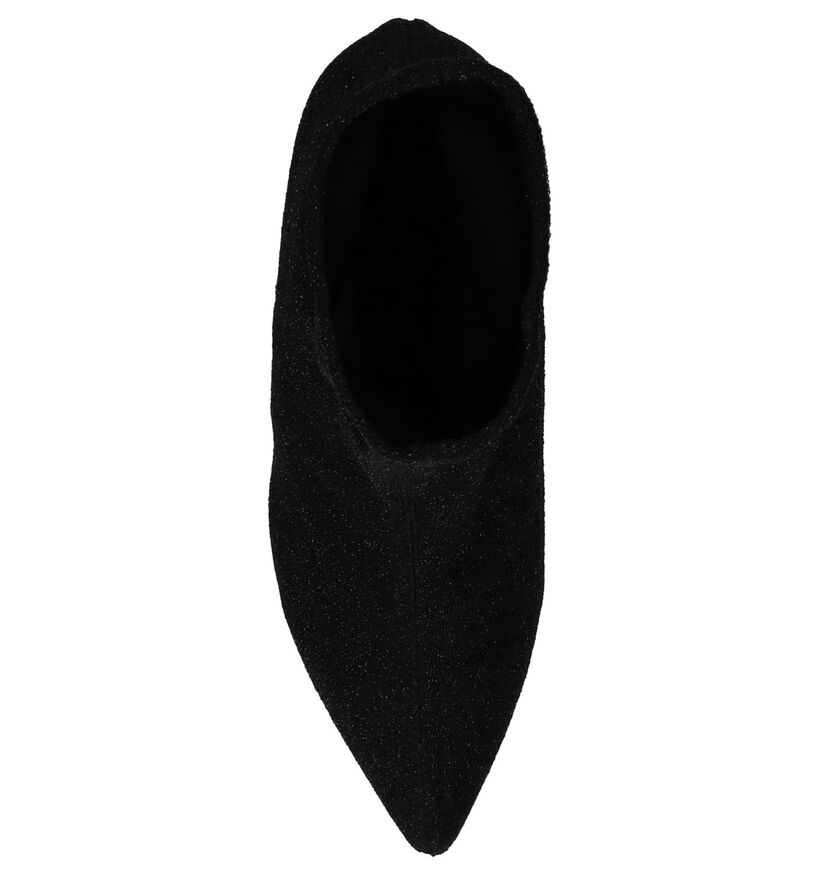 Youh! Bottes courtes en Noir en textile (230445)