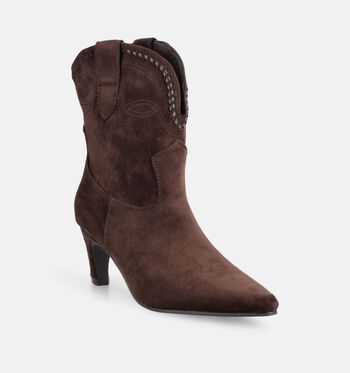 Laurent David Bottines Marron