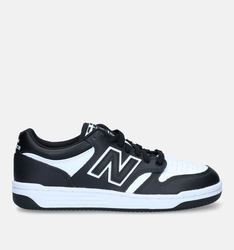 New Balance BB 480 Baskets en Noir pour femmes (327400) - pour semelles orthopédiques