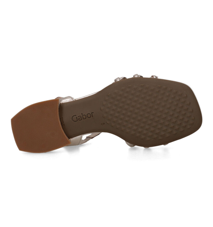 Gabor Comfort Gouden Sandalen voor dames (323269)