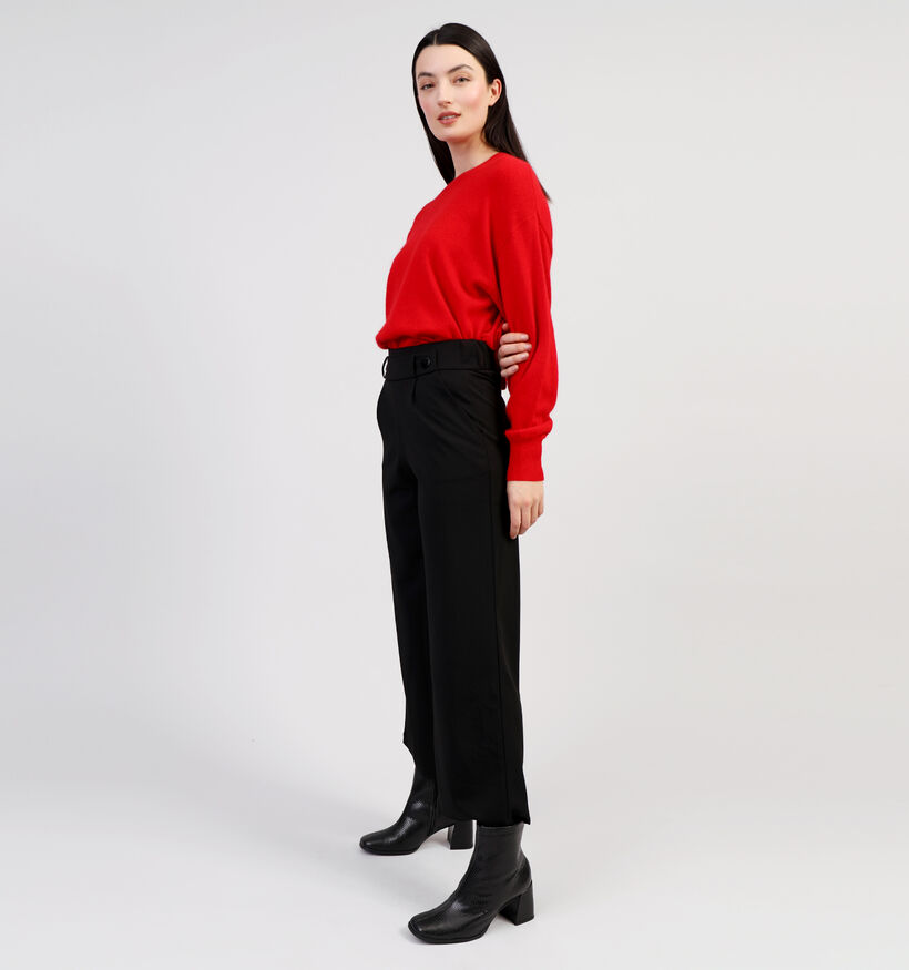 JDY Geggo Pantalon large en Noir L30 pour femmes (351374)