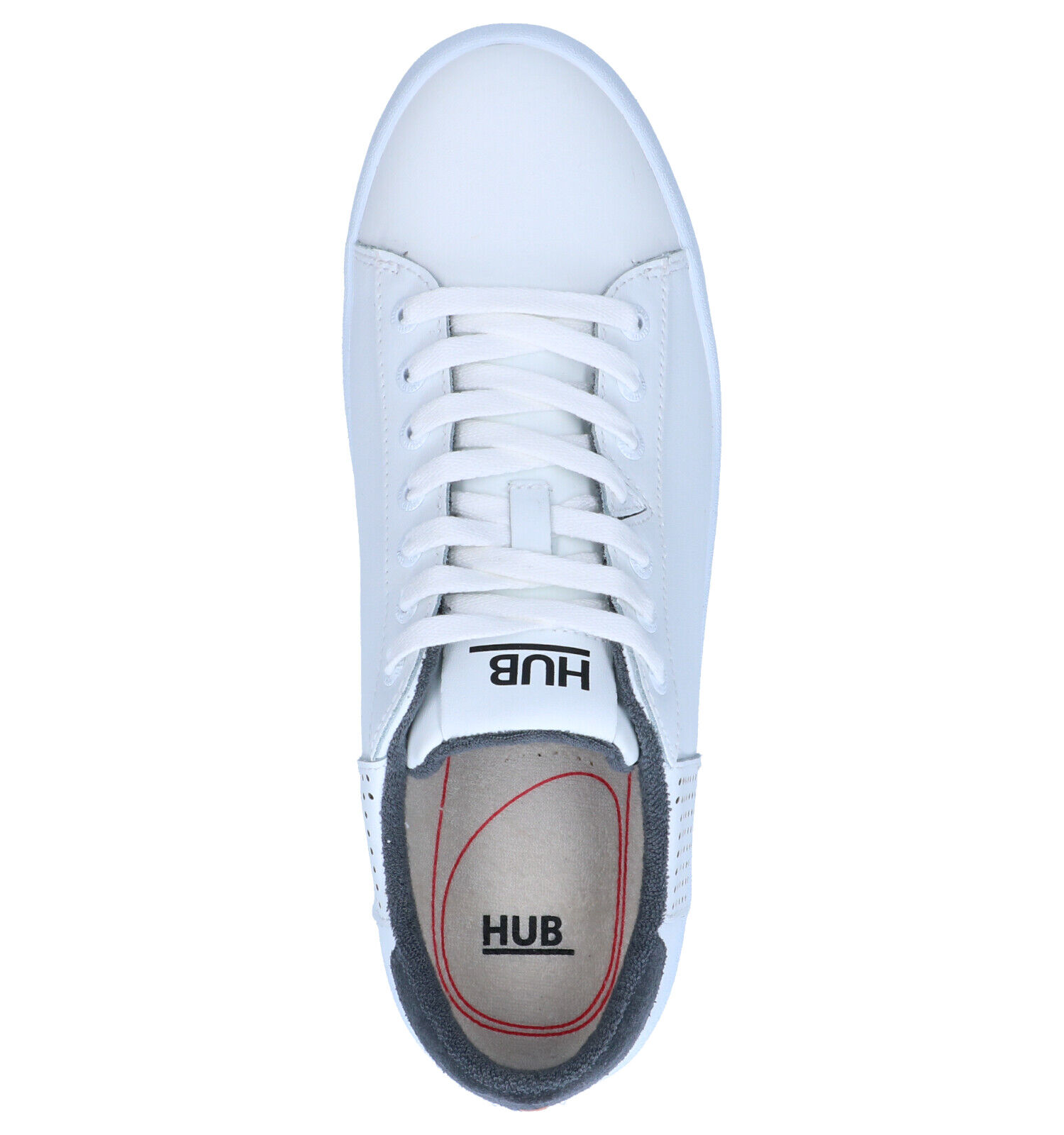 Hub Hook R Witte Sneakers Heren Sneakers Lage schoenen Online