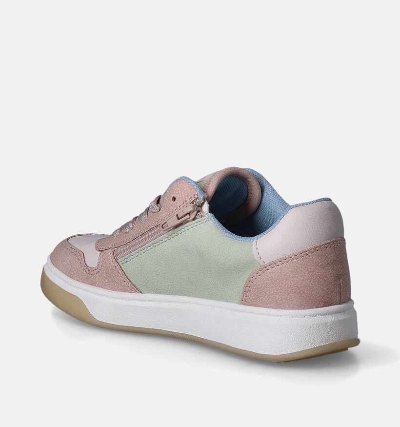 SJ Baskets basses en Rose pour filles (354165) - pour semelles orthopédiques