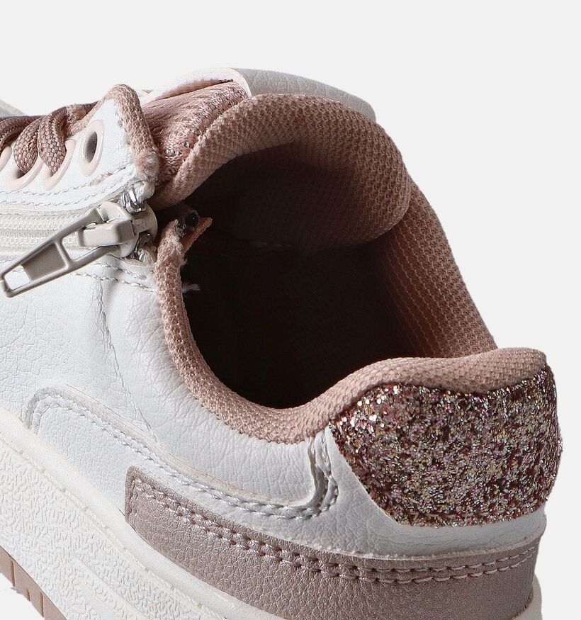 SJ Witte Sneakers voor meisjes (354166) - geschikt voor steunzolen