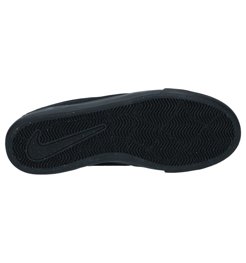 Nike SB Skate sneakers en Noir en daim (233442)