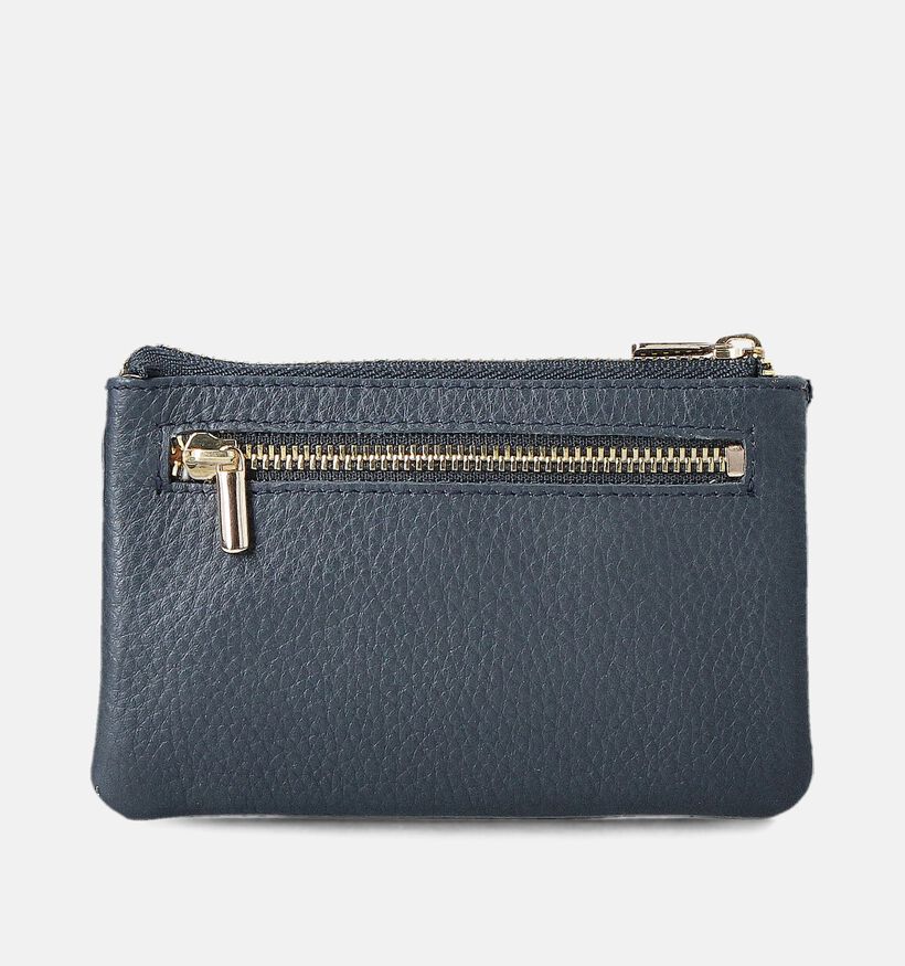 Crinkles Porte-monnaie en Bleu fonc&eacute; pour femmes (376003)