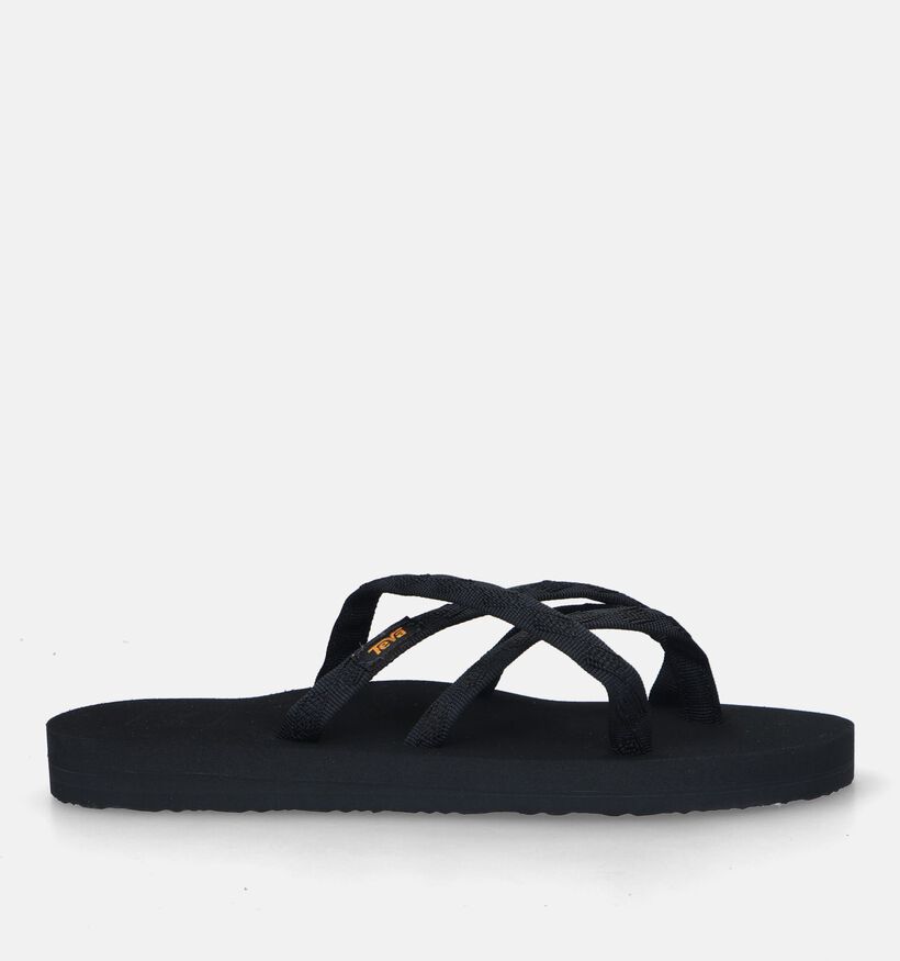 Teva Olowahu Zwarte Teenslippers voor dames (321764)