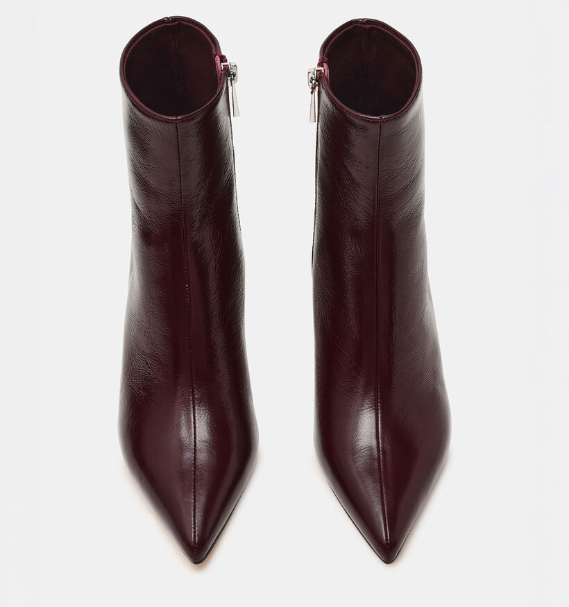 Steve Madden Lulah Bottines en Rouge pour femmes (378171)
