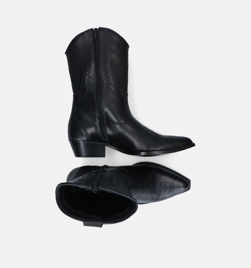 Poelman Bottes courtes en Noir pour femmes (325232)