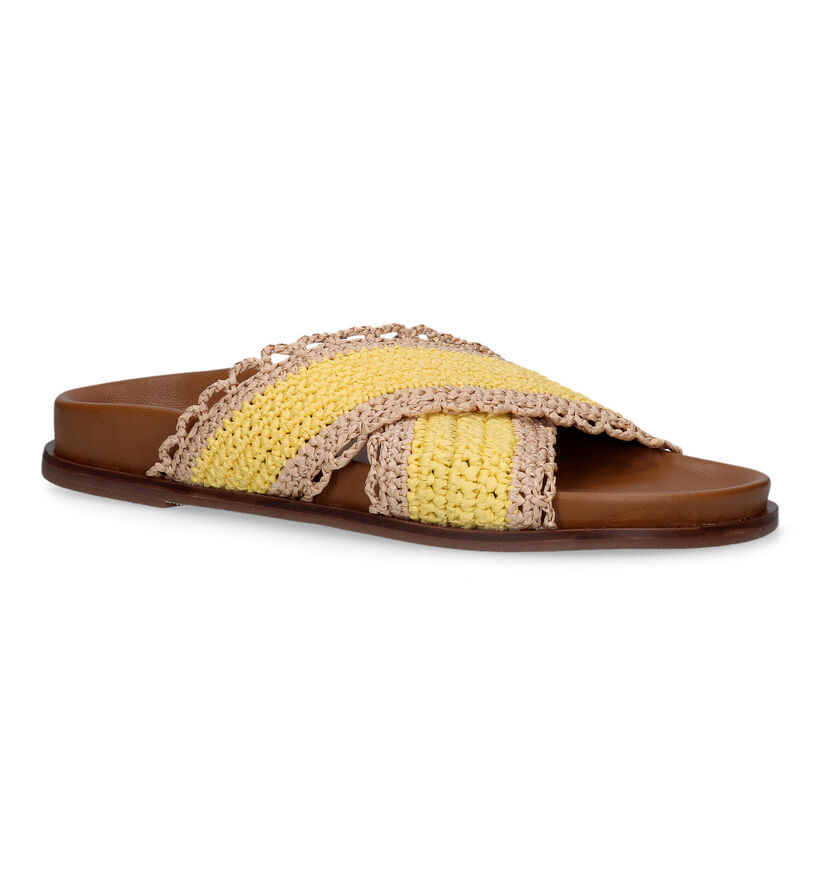Inuovo Nu-pieds en Fuchsia pour femmes (325196)