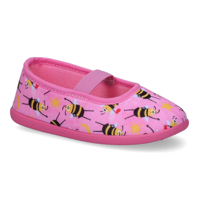 Milo & Mila Sicile Roze Pantoffels voor meisjes (313372) - geschikt voor steunzolen