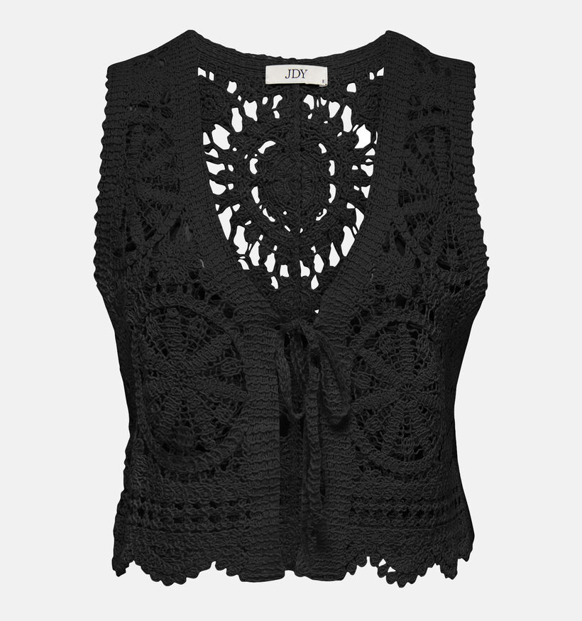 JDY Vic Cardigan sans manches en Noir pour femmes (357350)