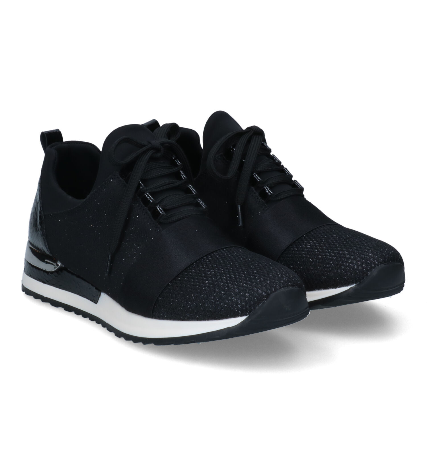Remonte Zwarte Slip on Sneakers Dames Sneakers Online op TORFS.BE
