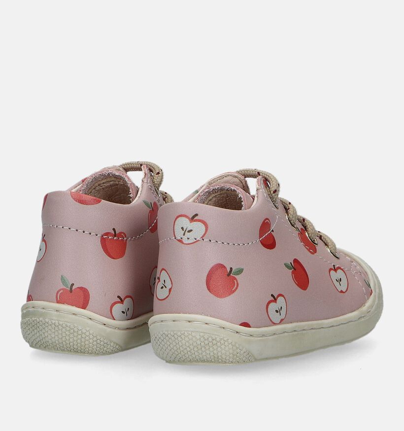 Naturino Cocoon Roze Babyschoenen voor meisjes (316120) - geschikt voor steunzolen
