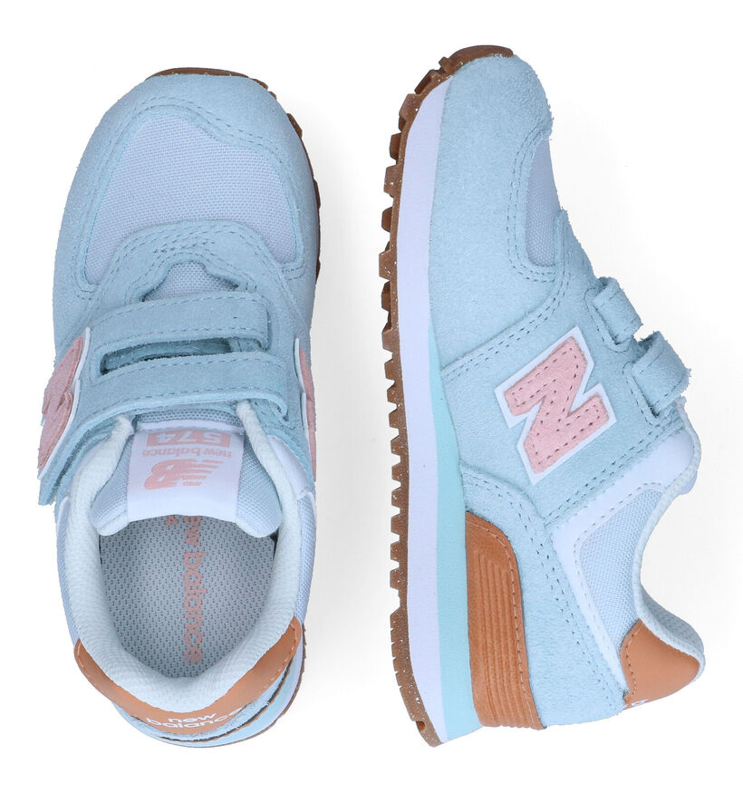 New Balance PV574 Blauwe Sneakers voor meisjes (301697) - geschikt voor steunzolen