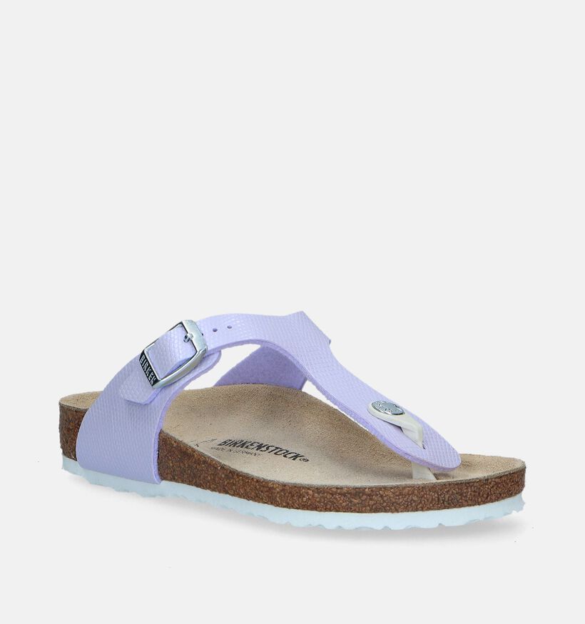 Birkenstock Gizeh Witte Slippers voor meisjes (352248)