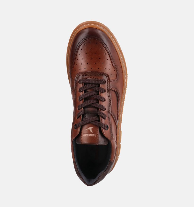 Pikolinos Salinas Chaussures plates en Cognac pour hommes (379268) - pour semelles orthop&eacute;diques