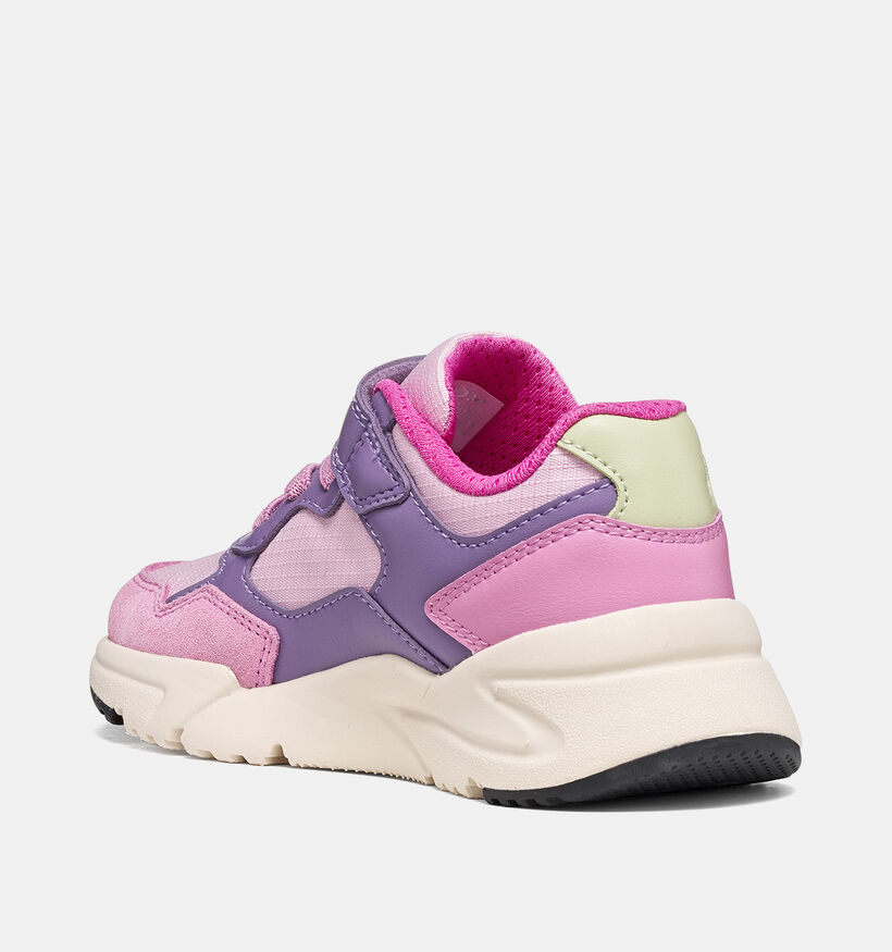 Geox Loftus Roze/Multi Sneakers voor meisjes (376258) - geschikt voor steunzolen