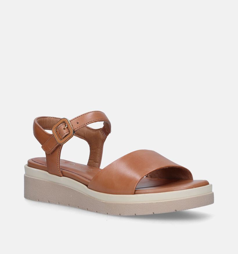 Tamaris Comfort Cognac Sandalen voor steunzolen voor dames (338180) - geschikt voor steunzolen