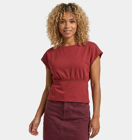 Vero Moda T-shirts Bruin/Bordeaux
