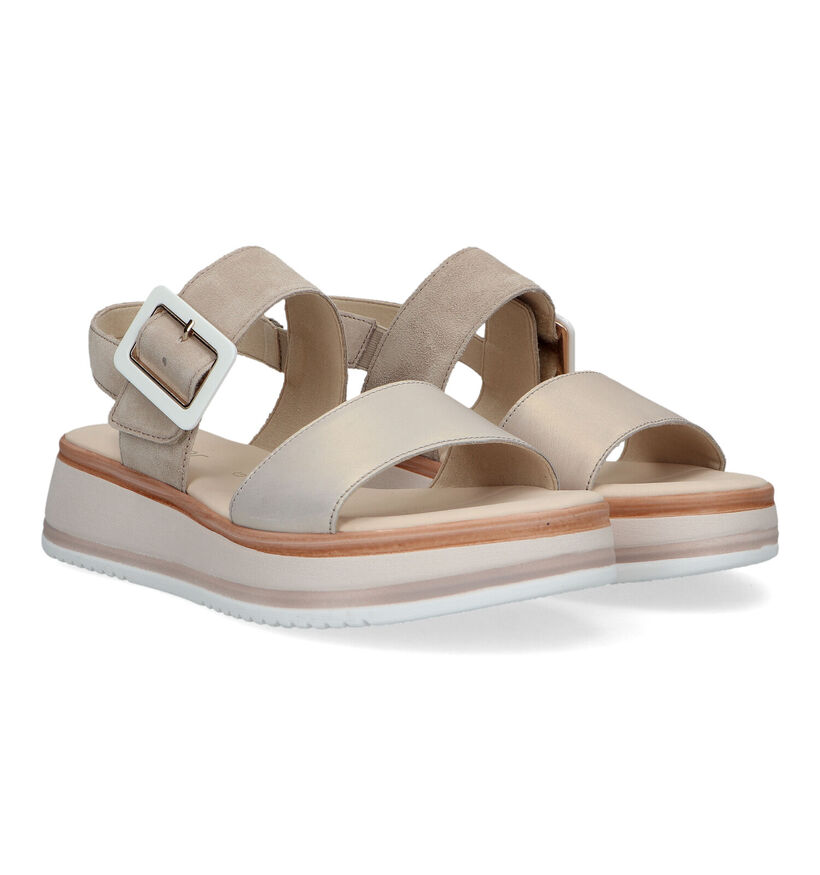 Gabor Beige Sandalen voor dames (323100)