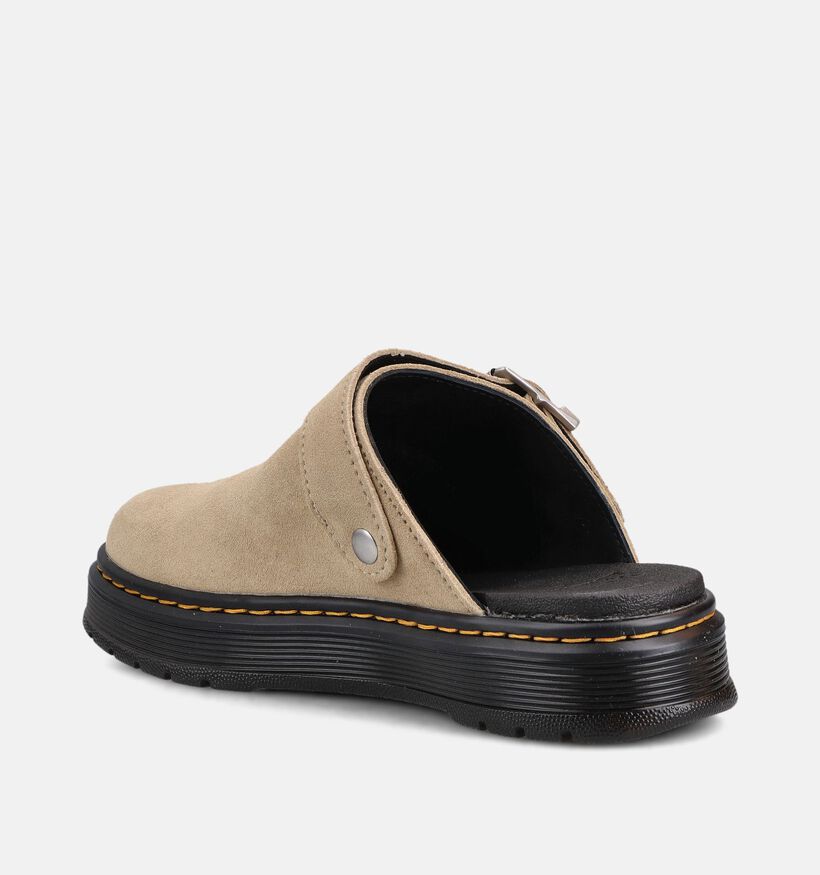 Dr. Martens Brookline Mule Clogs en Beige pour femmes (367508)