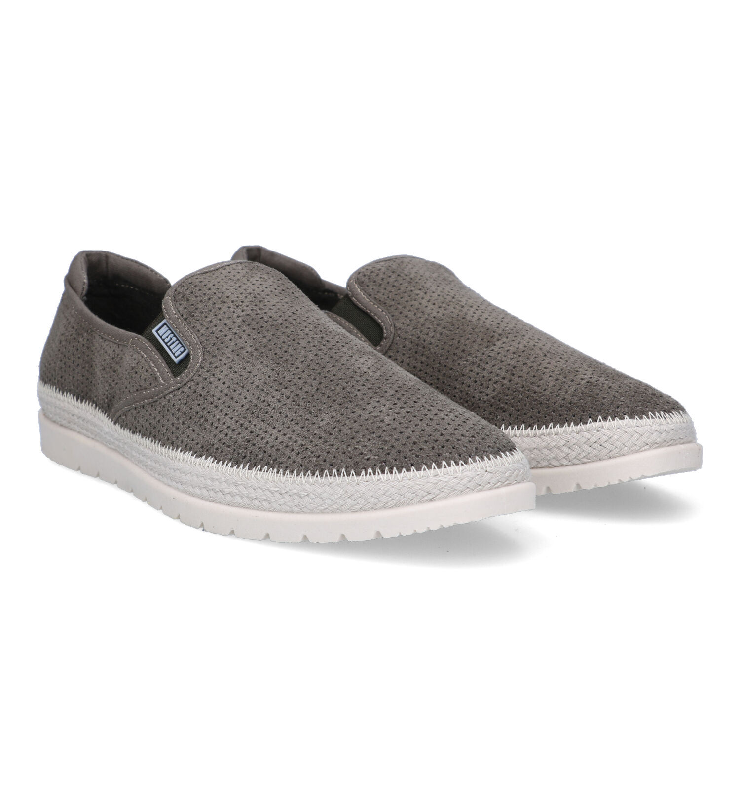 Mustang Kaki Instappers Heren Lage schoenen Online op TORFS.BE