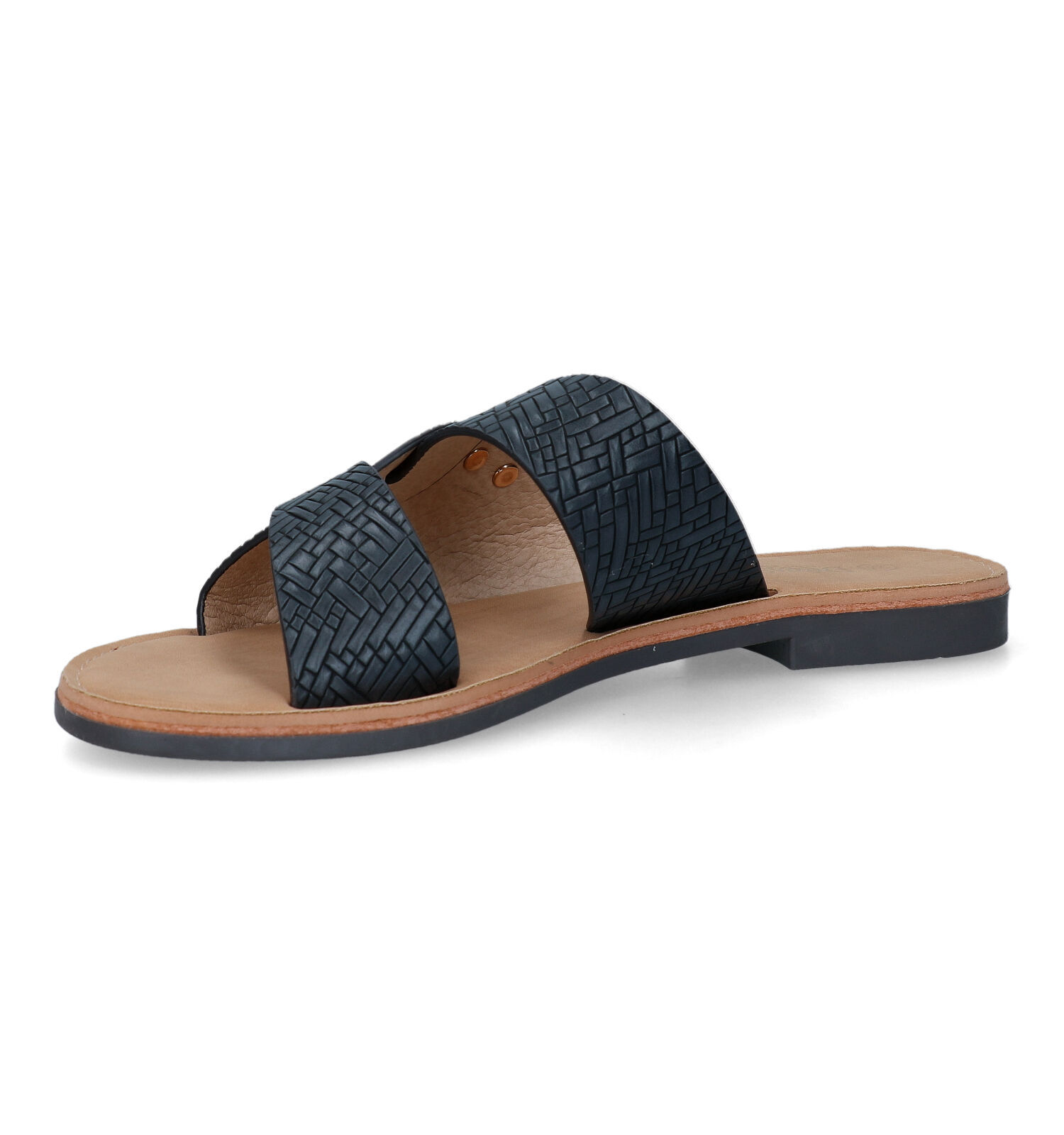 Dees Shoes Mimais Blauwe Slippers Dames Slippers Online op
