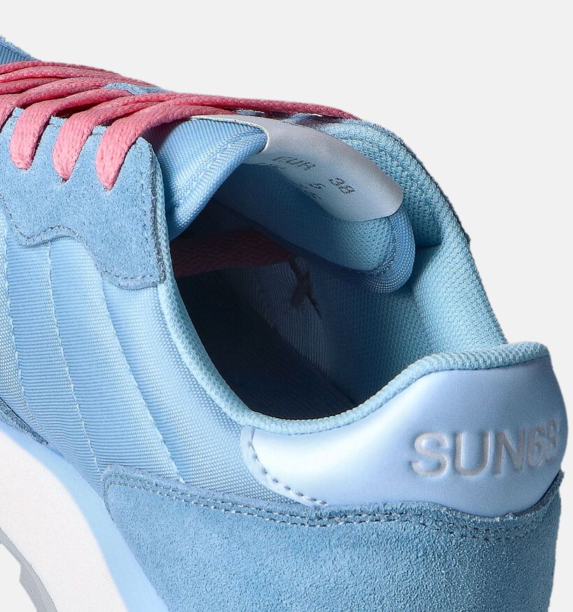 Sun68 Ally Solid Nylon Baskets casual en Bleu pour femmes (351684) - pour semelles orthopédiques