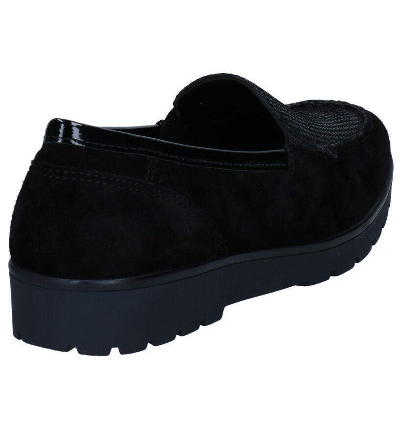 Ara HighSoft Zwarte Mocassins in daim (298955)