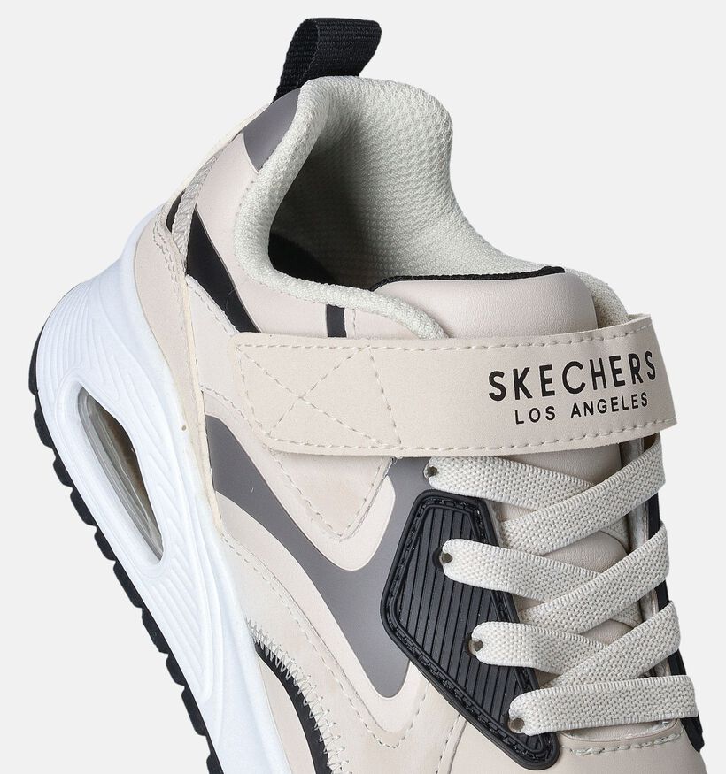 Skechers Uno Gen1 Color Rays Baskets en Beige pour filles, garçons (352309)