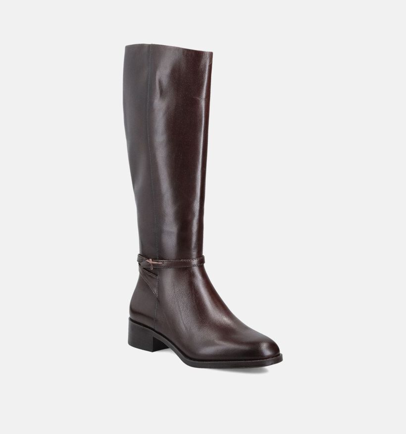 Tamaris Bottes hautes en Brun foncé pour femmes (362803)