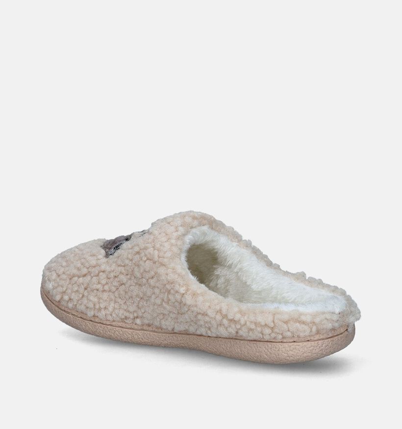 Torfs Home Pantoufles ouvertes en Beige pour femmes (349391)
