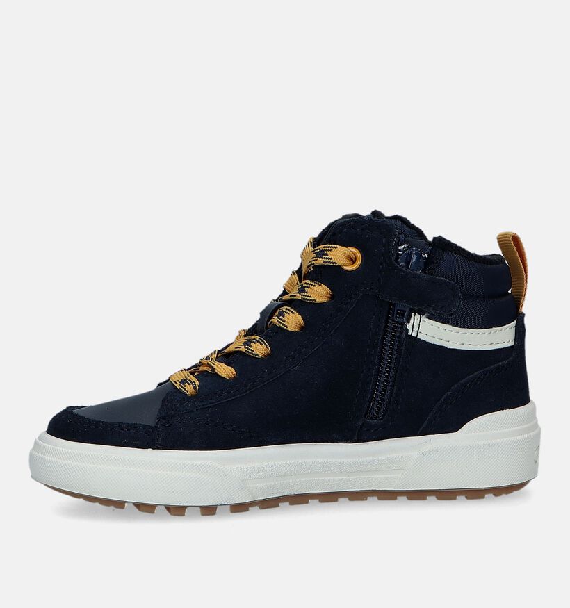 Geox Weemble Blauwe Hoge Sneakers voor jongens (328543) - geschikt voor steunzolen