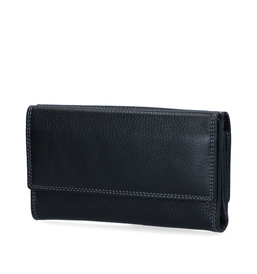 Label M Porte-monnaie à rabat en Marron pour femmes (349925)