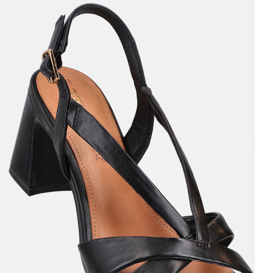 Tamaris Zwarte Sandalen op hak voor dames (371751)
