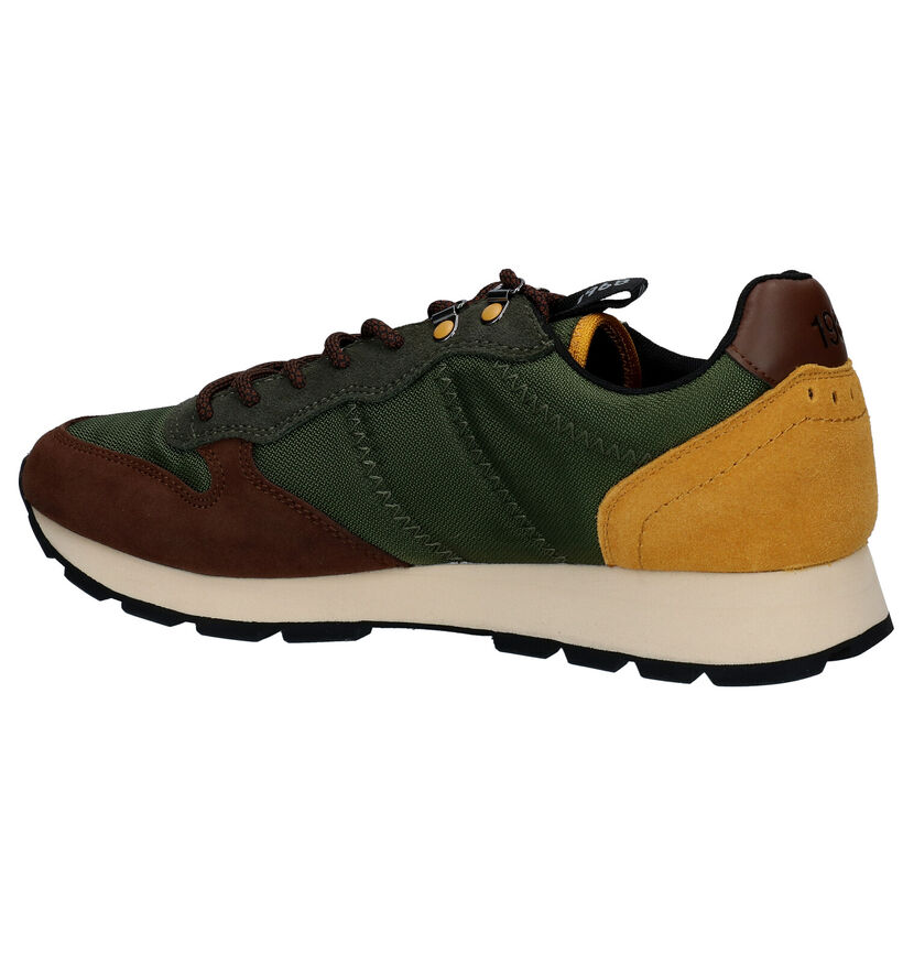 Sun 68 Tom Goes Camping Baskets en Kaki en nubuck (298261)