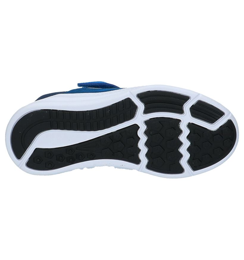 Nike Baskets basses en Bleu en textile (219607)