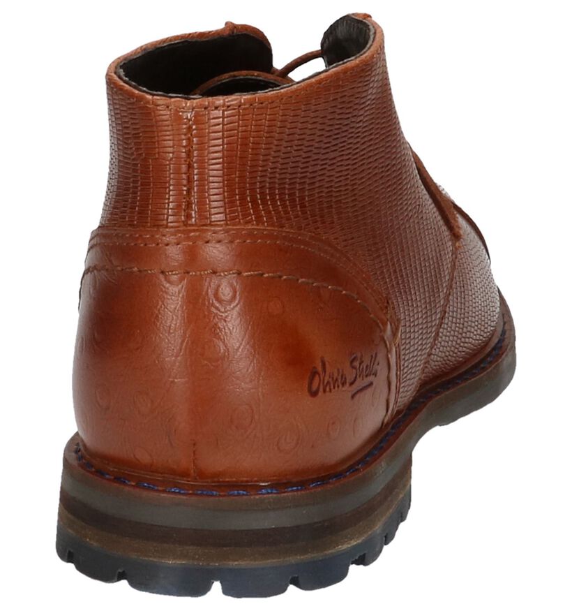 Olivier Strelli Punto Cognac Geklede Schoenen, , pdp