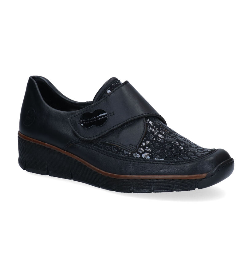 Rieker Chaussures confort en Noir en cuir (297920)