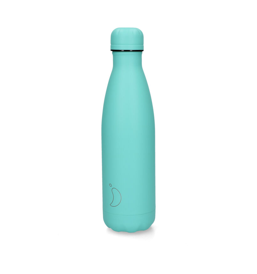 Chilly's Pastel Turquoise Drinkfles voor jongens, meisjes, dames, heren (328162)