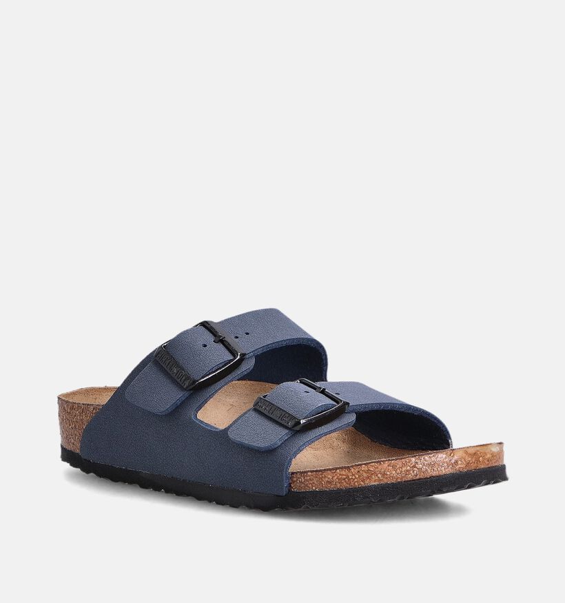 Birkenstock Arizona Blauwe Slippers voor jongens, meisjes (357909)