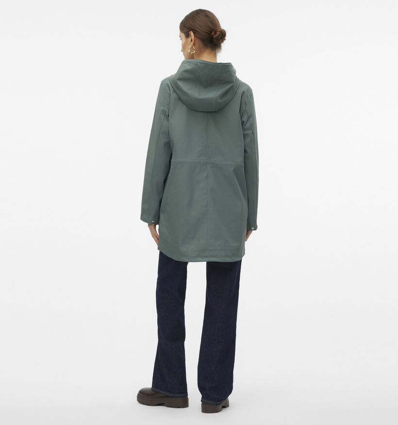 Vero Moda Malou Groene Regenjas voor dames (360095)