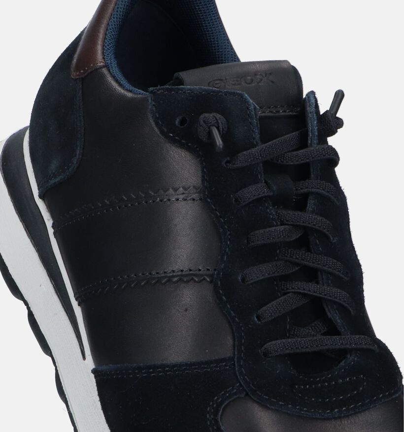 Geox Spherica Chaussures basses en Noir pour hommes (329743) - pour semelles orthopédiques