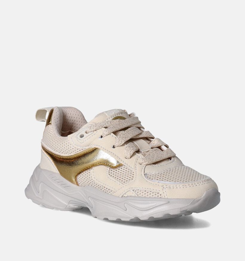 Vingino Ecru Sneakers voor meisjes (357510) - geschikt voor steunzolen